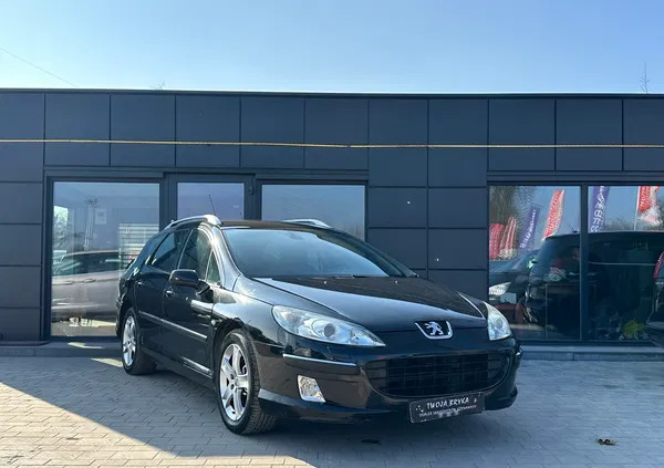 łódzkie Peugeot 407 cena 9900 przebieg: 240000, rok produkcji 2005 z Głogówek